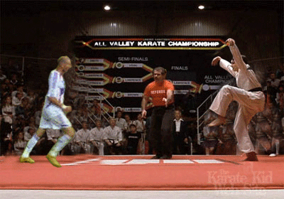 Zidane Karate Kid