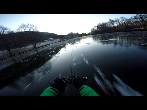 Accident à 80 km/h sur un lac gelé