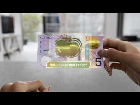 Next generation of Australian banknotes: New $5 (60 second video)