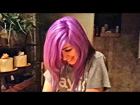 Color Changing Hair! Is it Blue, Purple, Violet, or Pink?