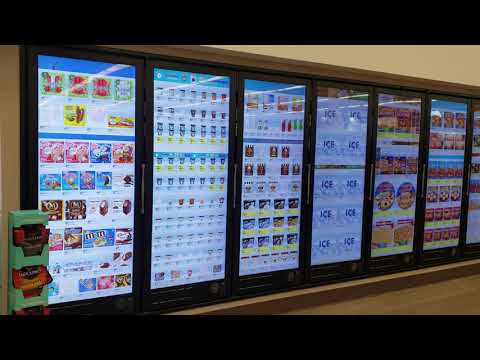 Walgreens Digital Cooler Screens