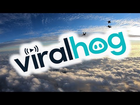 Aircraft Stalls as Skydivers Prepare to Jump || ViralHog
