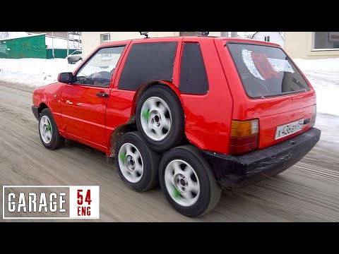 8 wheeled Fiat by Garage 54
