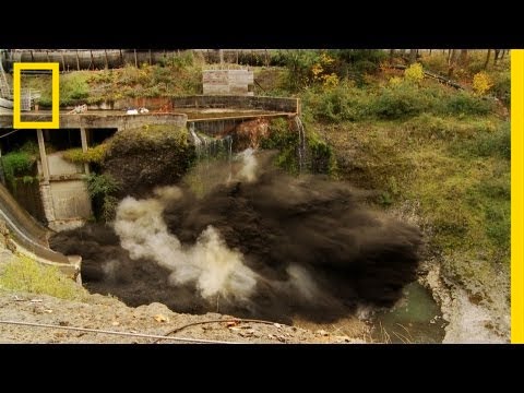Spectacular Time Lapse Dam &quot;Removal&quot; Video | National Geographic