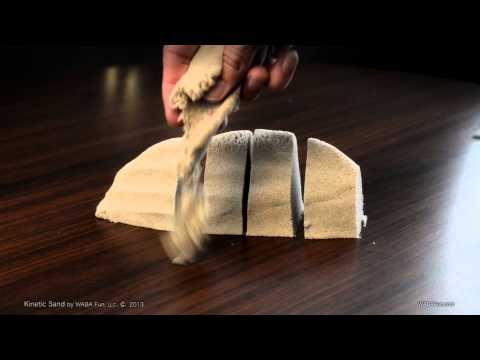Kinetic Sand - The First Sand That Breathes Motion!