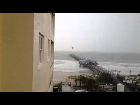 Kite surfer Redington beach 6-24-12