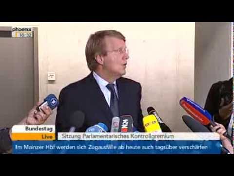 PhoenixTV - Kontrollgremium NSA-Affäre (06) Ronald Pofalla #CDU (2/2) - 12.08.2013