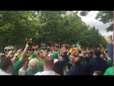 &quot;Go home to your sexy wives&quot; Ireland vs Sweden (France 2016)