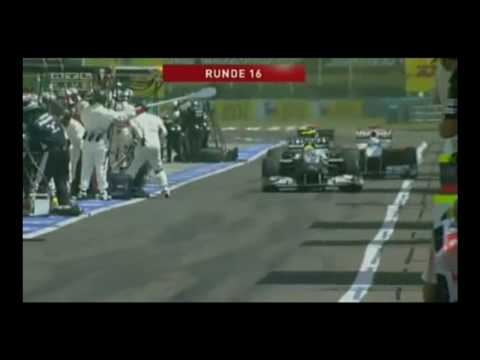 Nico Rosberg Reifenverlust