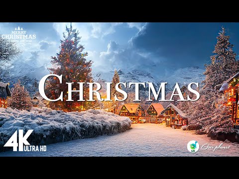 Christmas Wonderland 4K - scenic Winter Relaxation Film with Top Christmas Songs of All Time