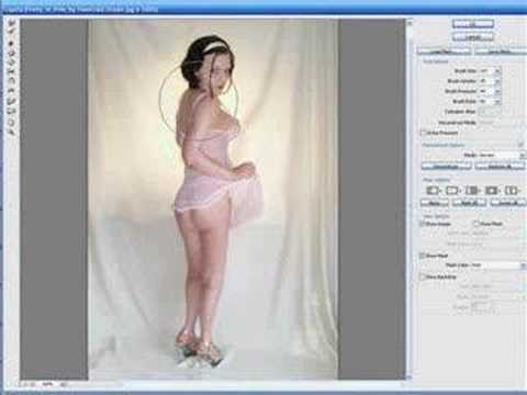 losing weight with photoshop
