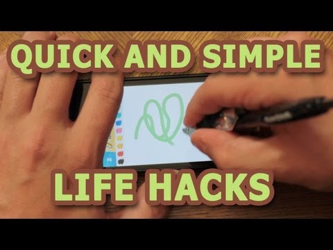 Quick and Simple Life Hacks - Part 1