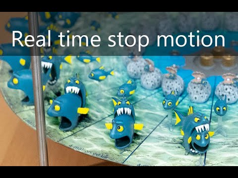 3D Zoetrope: Fish eating Fish