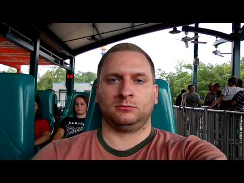 Super fun time riding Goliath at Six Flags