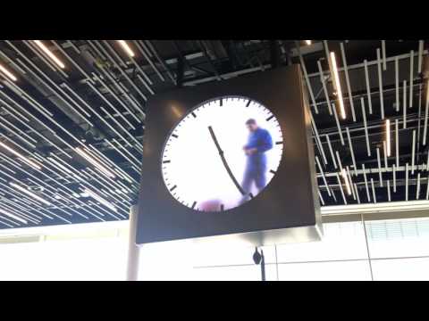Schiphol Airport Clock