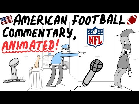 American Football Commentary, Animated! NFL Super Bowl Special 2019!