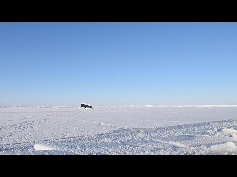 Submarine Breaks Through Arctic Ice