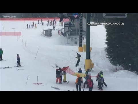 Teens rescue boy hanging from ski-lift
