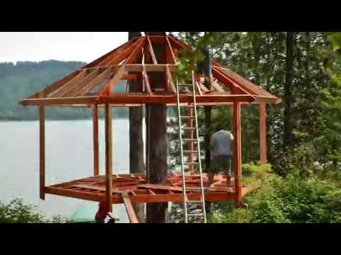 Treehouse Build Timelapse