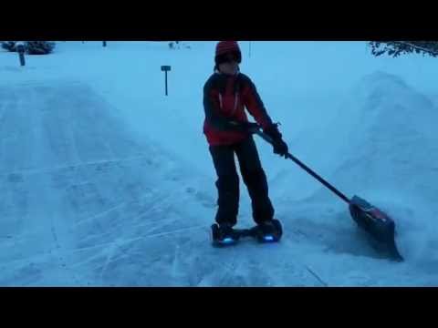 Hoverboard Snowplow