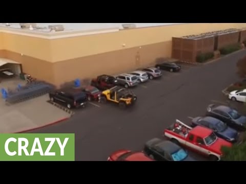 This is why you never steal a Jeep&#039;s parking spot!