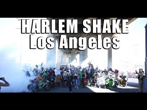 Harlem Shake Los Angeles bum Motorcycle