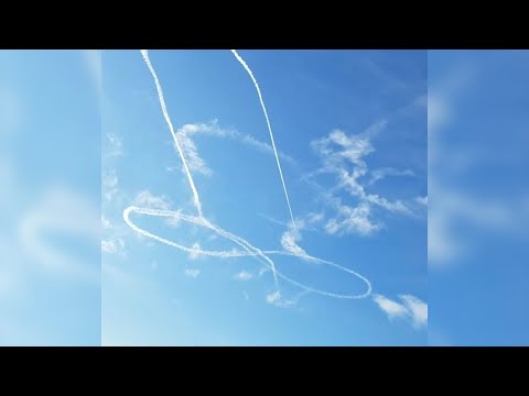 US navy pilots grounded after drawing penis in the sky