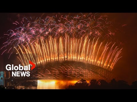 New Year&#039;s 2024 countdown celebrations &amp; fireworks around the world | PART 1