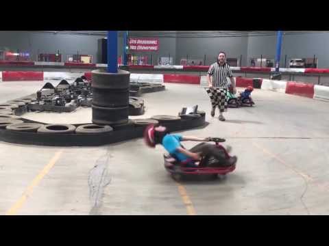 Spinning Go Kart Kid