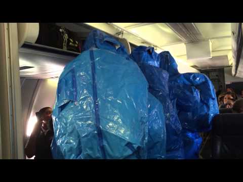 Ebola Scare on US Airways Flight 845 from Philadelphia to Punta Cana - October 8th 2014