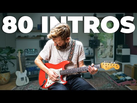 TOP 80 GREATEST GUITAR INTROS