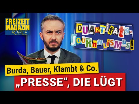 Das Geschäft der Klatschpresse | ZDF Magazin Royale