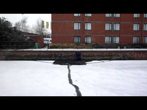 Frozen Canal Crossing Fail