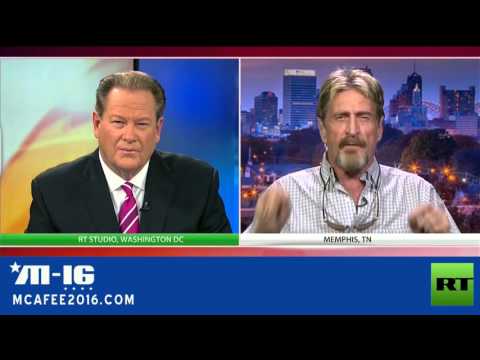 John McAfee Reveals To FBI, On National TV, How To Crack The iPhone (RT Interview)