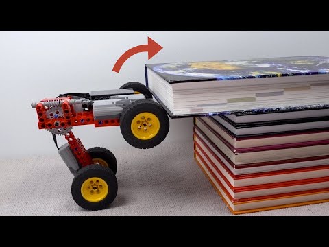 Making Lego Car CLIMB Obstacles