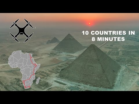 Flying my Drone from Cape Town to Cairo | Africa by Drone | DJI Mavic Pro 2 (4k)