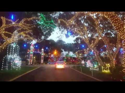 Beautiful Christmas Display near Jupiter, FL