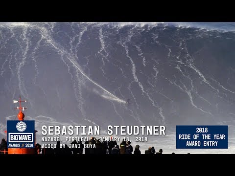 Sebastian Steudtner at Nazaré - 2018 Ride of the Year Award Entry - WSL Big Wave Awards