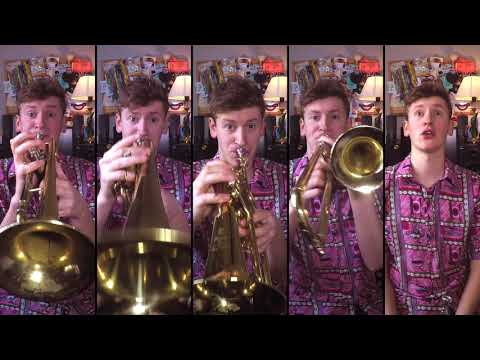 Queen - Don&#039;t Stop Me Now Brass Quintet Arrangement with sheet music