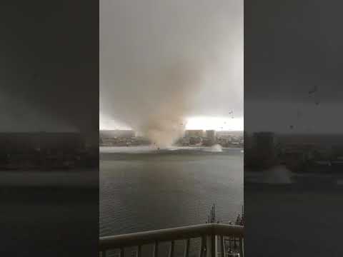 Dramatic tornado footage from Fort Walton Beach April 22 2018