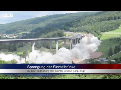 22.06.2013 (KG) Sprengung der Sinntalbrücke