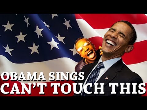Barack Obama Singing Can&#039;t Touch This by MC Hammer