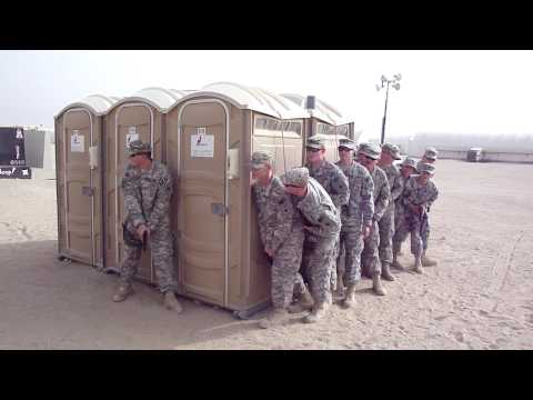Military Police- Tactical porta potty clearing
