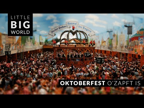 The Oktoberfest in 4k | Time lapse &amp; Tilt shift
