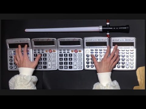 Star Wars Theme covered by calculators