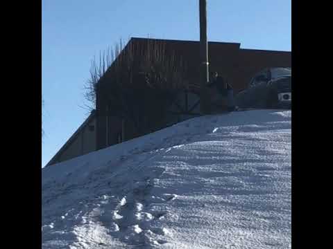 Ultimate sledding fail the Nutcracker