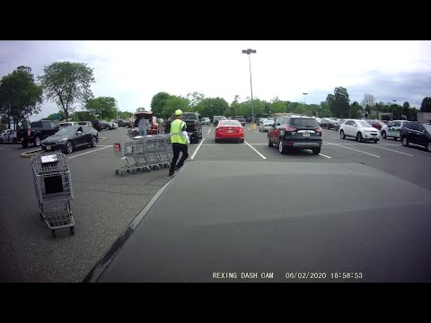 Shopping Carts Collide with Cars || ViralHog