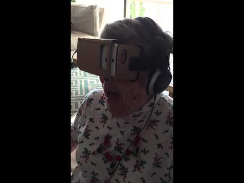 Grandma Tries VR for the First Time