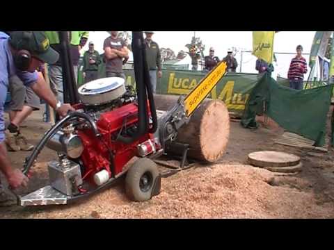 Australian V8 Chainsaw made by Whitlands Engineering www.superaxe.com.au