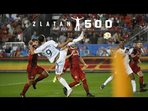 GOAL: Zlatan Ibrahimovic scores his 500th career goal in stunning fashion